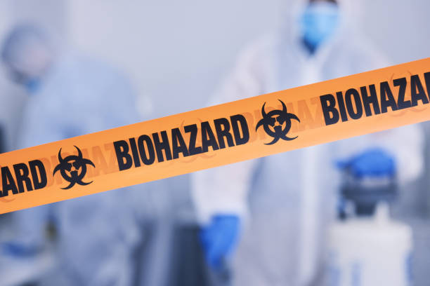 Professional Biohazard technician working in Paramus, NJ
